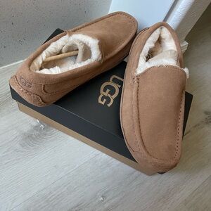 UGG Men's Brown Suede Loafers